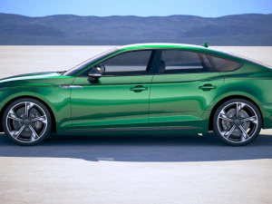 Audi RS5 Sportback 2018 3D Model