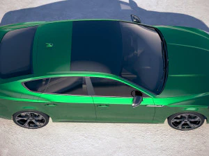 Audi RS5 Sportback 2018 3D Model