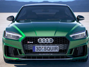Audi RS5 Sportback 2018 3D Model