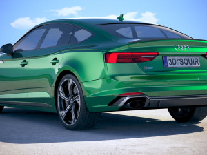 Audi RS5 Sportback 2018 Modello 3D