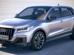 Audi SQ2 2019 3D Model