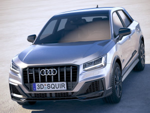 Audi SQ2 2019 3D Модель