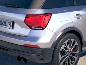 Audi SQ2 2019 3D Модель