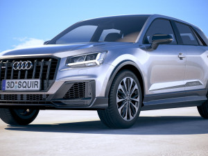 Audi SQ2 2019 3D Модель