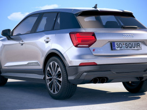 Audi SQ2 2019 3D Модель