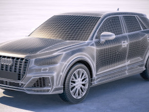 Audi SQ2 2019 3D Модель