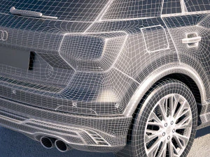 Audi SQ2 2019 3D Model