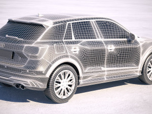 Audi SQ2 2019 3D Модель