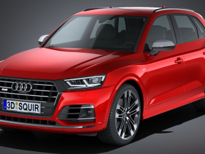 Audi SQ5 2018 3D Model