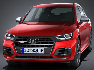 Audi SQ5 2018 3D Model