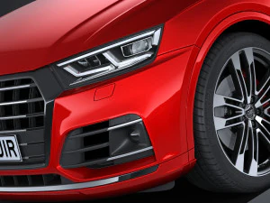 Audi SQ5 2018 3D Model