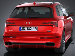 Audi SQ5 2018 Modelo 3D