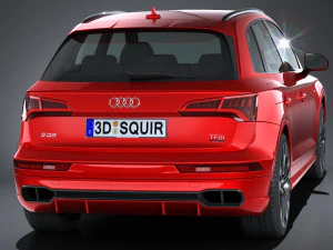 Audi SQ5 2018 3D Model