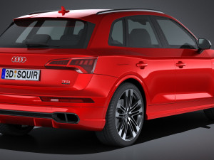 Audi SQ5 2018 Modelo 3D