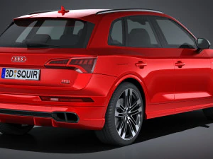 Audi SQ5 2018 3D Model