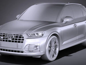 Audi SQ5 2018 3D Model