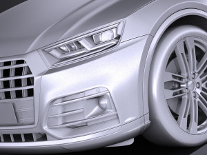 Audi SQ5 2018 Modelo 3D