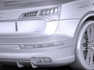 Audi SQ5 2018 3D Model