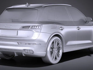 Audi SQ5 2018 3D Model