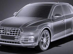 Audi SQ5 2018 3D Model