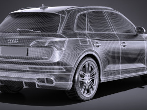 Audi SQ5 2018 Modelo 3D