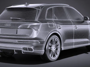 Audi SQ5 2018 3D Model