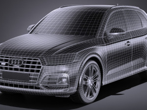 Audi SQ5 2018 Modelo 3D