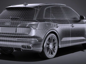 Audi SQ5 2018 3D Model