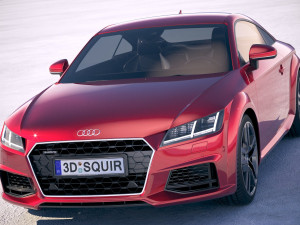 Audi TT Coupe 2019 3Dモデル