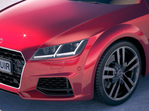 Audi TT Coupe 2019 3Dモデル