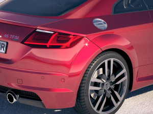 Audi TT Coupe 2019 3Dモデル