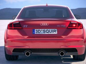 Audi TT Coupe 2019 3Dモデル