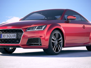 Audi TT Coupe 2019 3Dモデル
