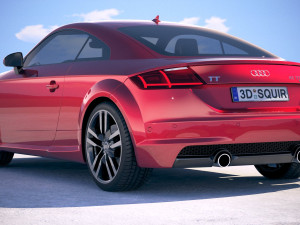 Audi TT Coupe 2019 3Dモデル