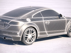 Audi TT Coupe 2019 3Dモデル