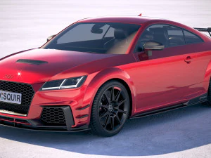 ऑडी टीटी आरएस परफॉर्मेंस 2018 3D मॉडल