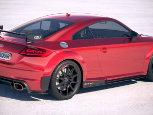 Audi TT RS Performance 2018 3D Model