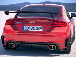 Audi TT RS Performance 2018 3D Model