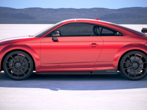 Audi TT RS Performance 2018 3D Model