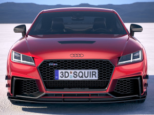 Audi TT RS Performance 2018 3D Model