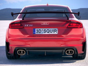 Audi TT RS Performance 2018 3D Model