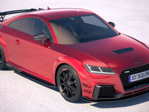 Audi TT RS Performance 2018 3D Model