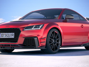 Audi TT RS Performance 2018 3D Model