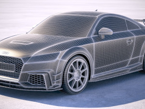 Audi TT RS Performance 2018 3D Model