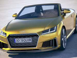Audi TT Roadster linha S 2019 Modelo 3D