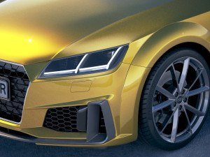 Audi TT Roadster S-line 2019 Modelo 3D
