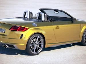 Audi TT Roadster linha S 2019 Modelo 3D