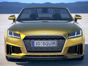 Audi TT Roadster S-line 2019 Modelo 3D