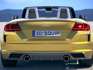Audi TT Roadster linha S 2019 Modelo 3D