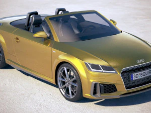 Audi TT Roadster linha S 2019 Modelo 3D